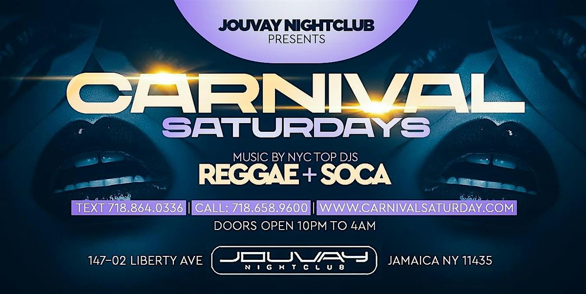 Saturdays at Jouvay Nightclub #Reggae, #Soca, #Chutney, #Hiphop