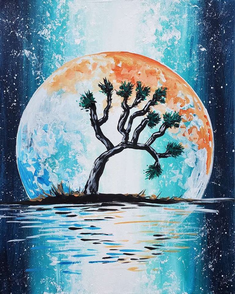 Joshua Tree Moon | Pinot's Palette - Temecula | August 5, 2022