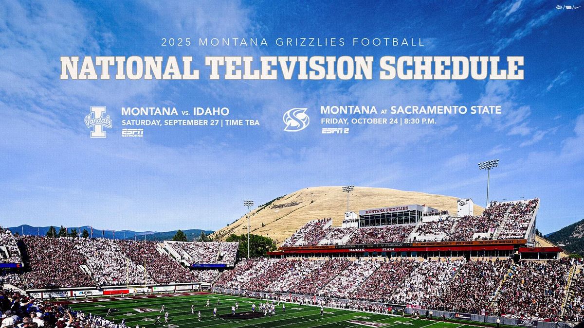 Idaho Vandals at Montana Grizzlies Football