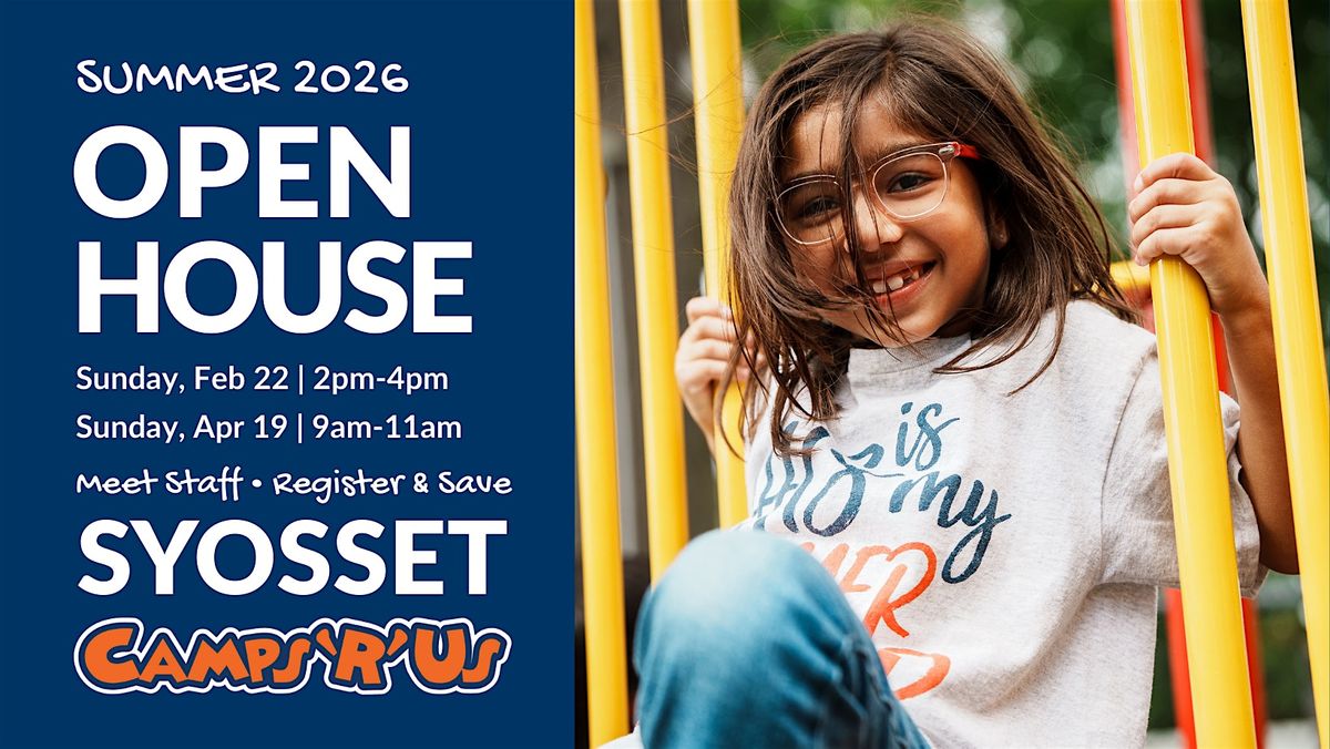 Camps R Us Syosset Summer 2026 Open House at Camps 'R' Us Syosset on ...