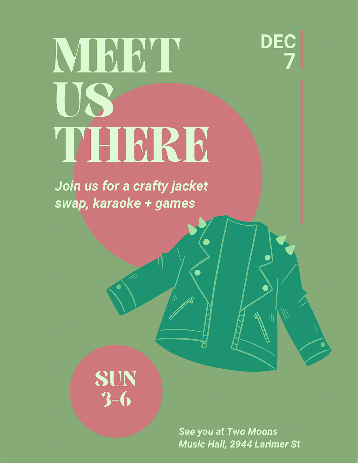 Meet Us There Jacket Swap + more
