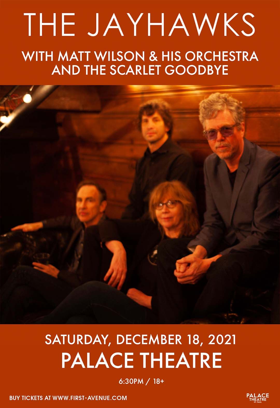 The Jayhawks at The Warehouse at FTC Fairfield Theatre Company
