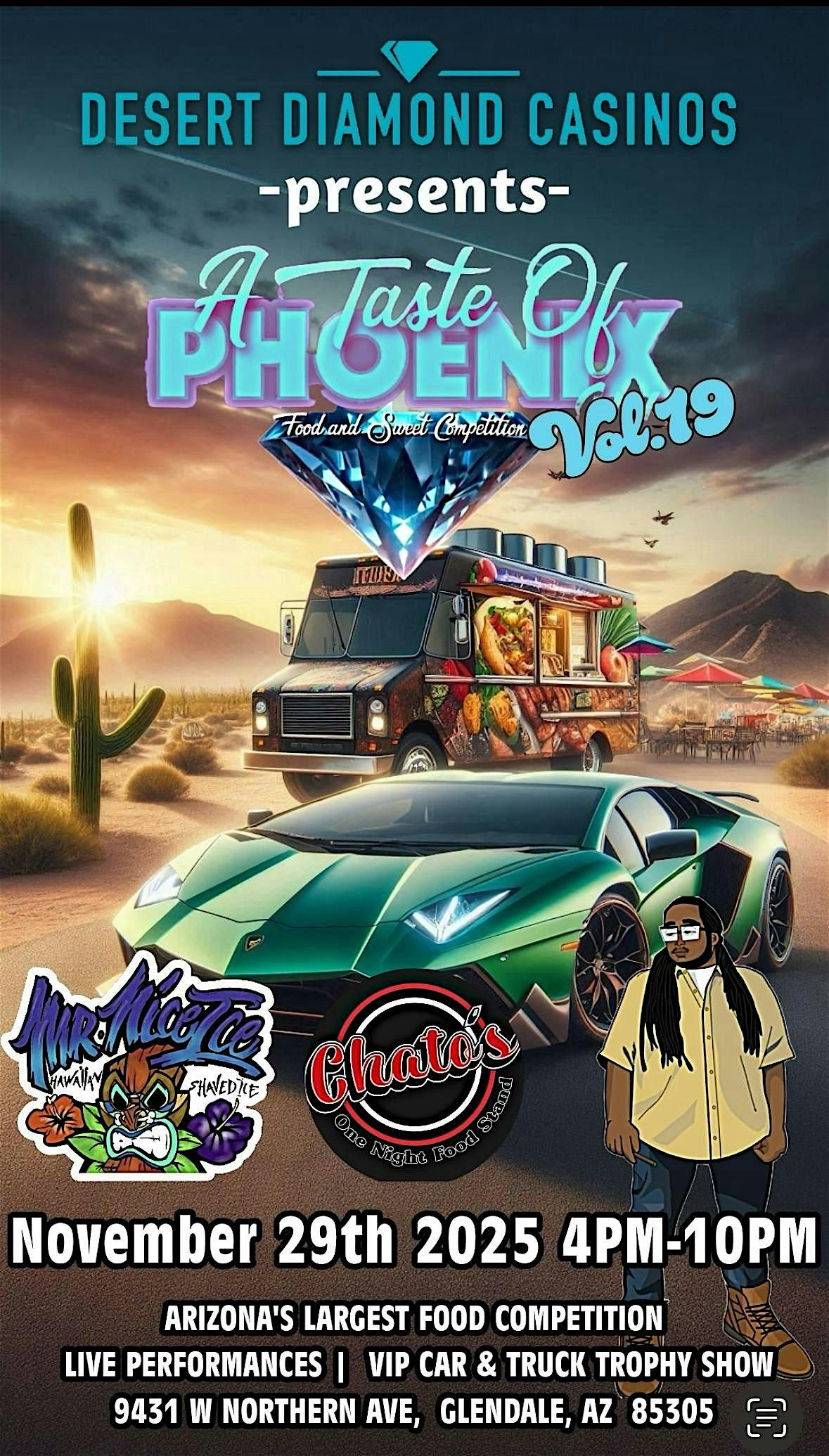 Desert Diamond Casino Presents Taste of Phoenix Vol. 19