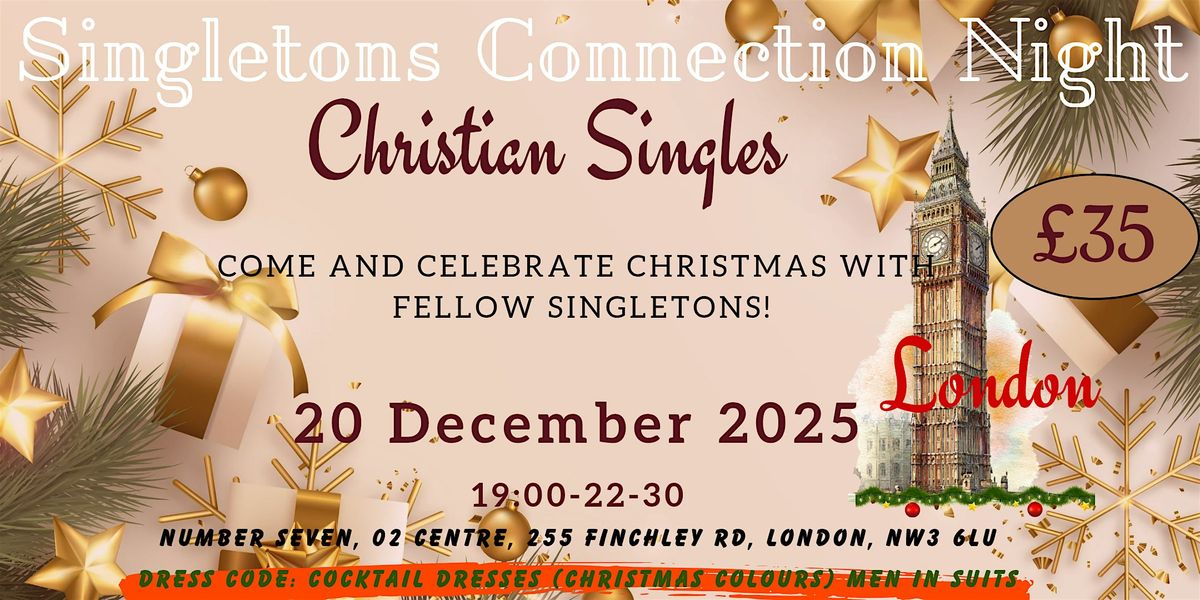 Singletons Connection Night for Christian Singles