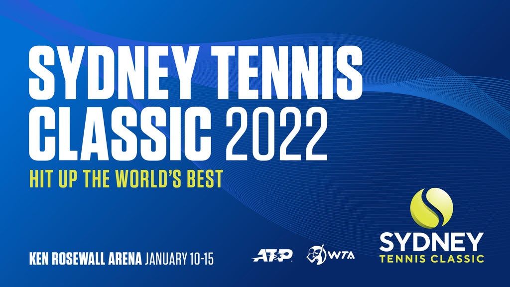 Sydney Tennis Classic 2022 Single Session (Night) Tickets Ken