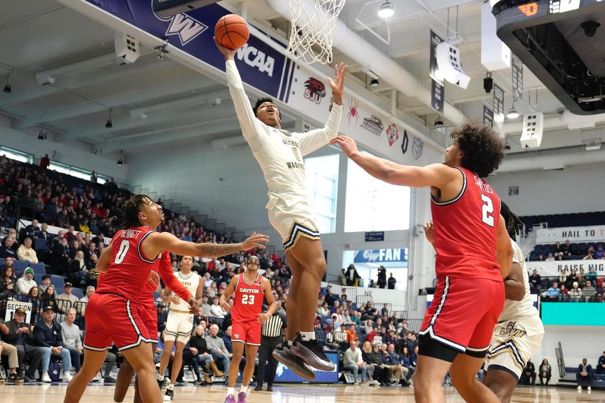 George Washington Revolutionaries at Duquesne Dukes Mens Basketball