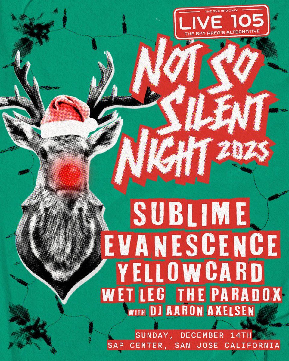 Not So Silent Night: Sublime  Evanescence  Yellowcard & Wet Leg