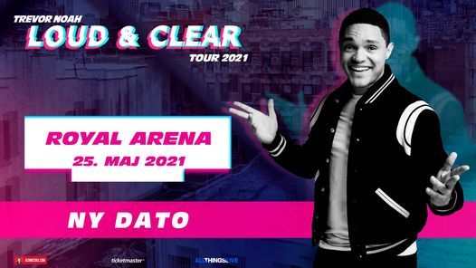 Trevor Noah // Royal Arena // 25. maj | Arena, Copenhagen, SK | May 25, 2021