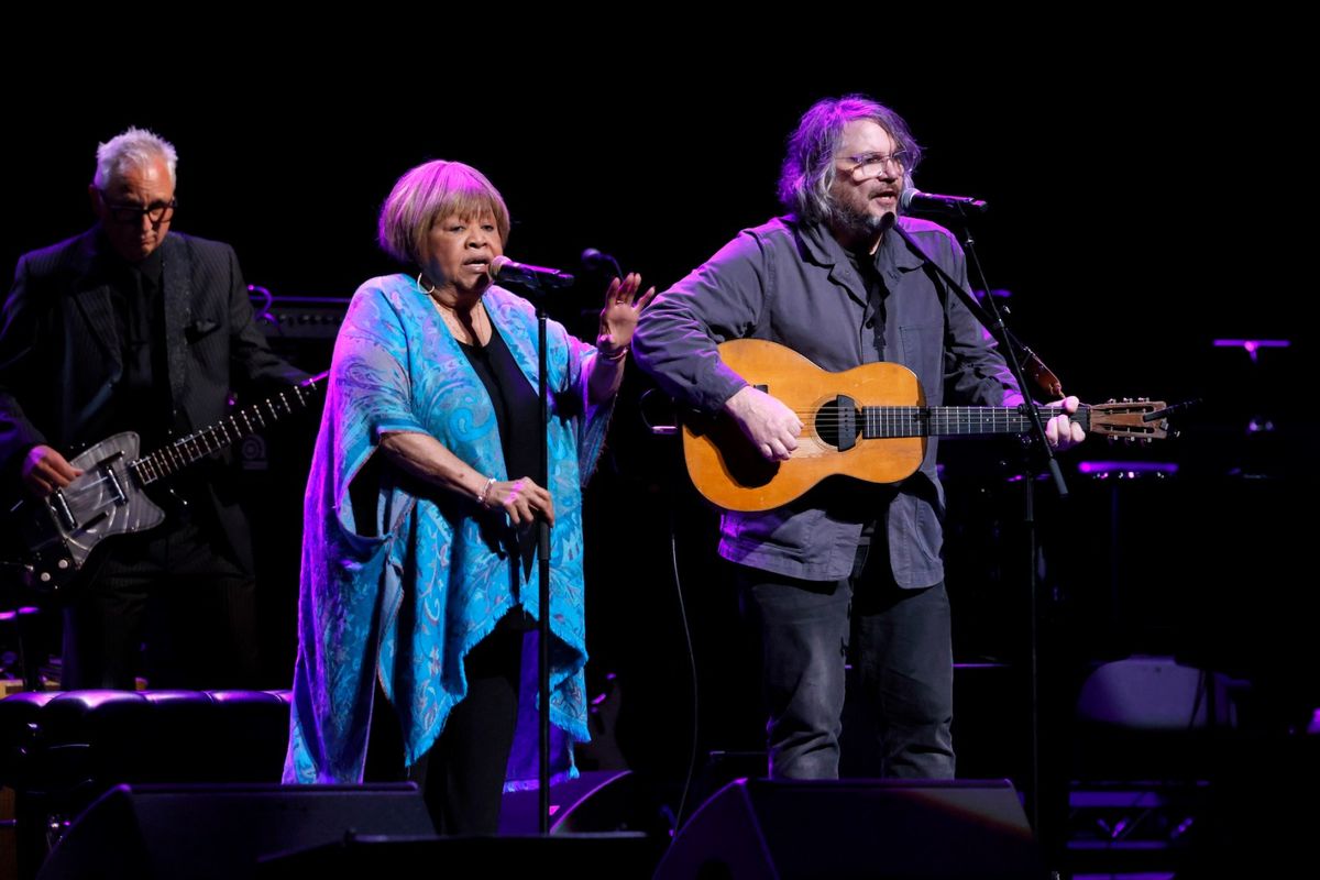 Jeff Tweedy with Mavis Staples