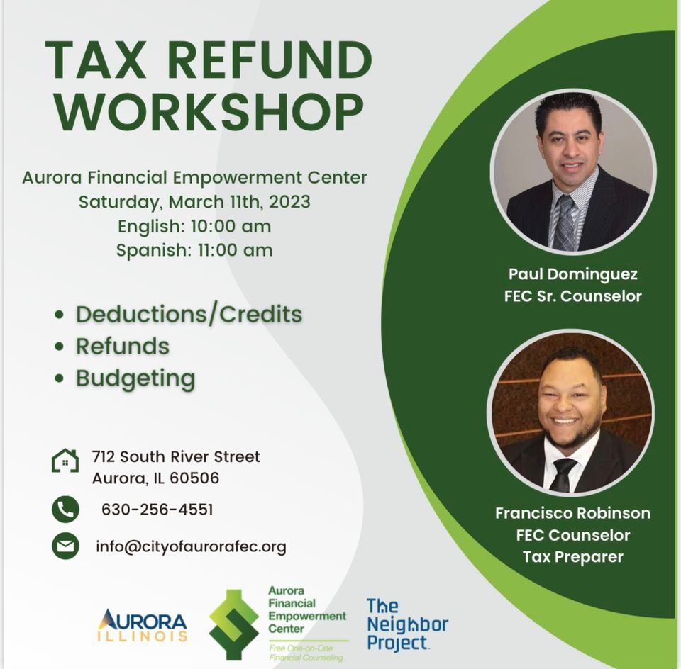 Tax Refund 712 S River St, Aurora, IL 605065911, United