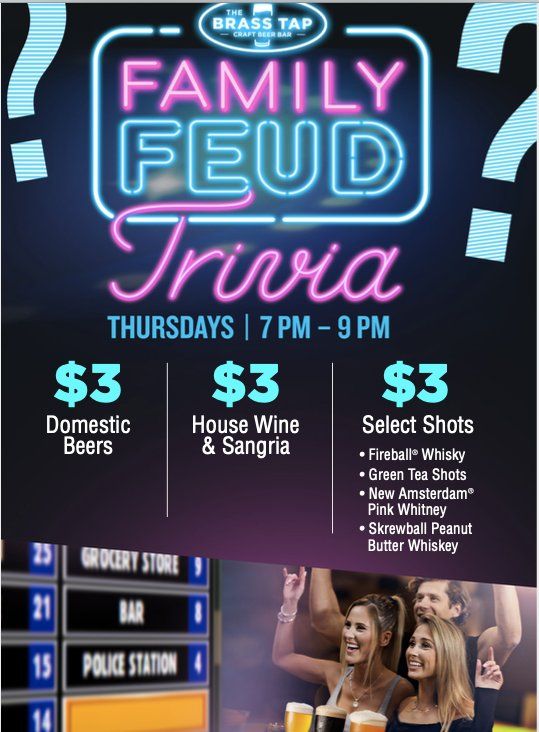 Team FEUD The Brass Tap Towson Town Center February 2, 2023