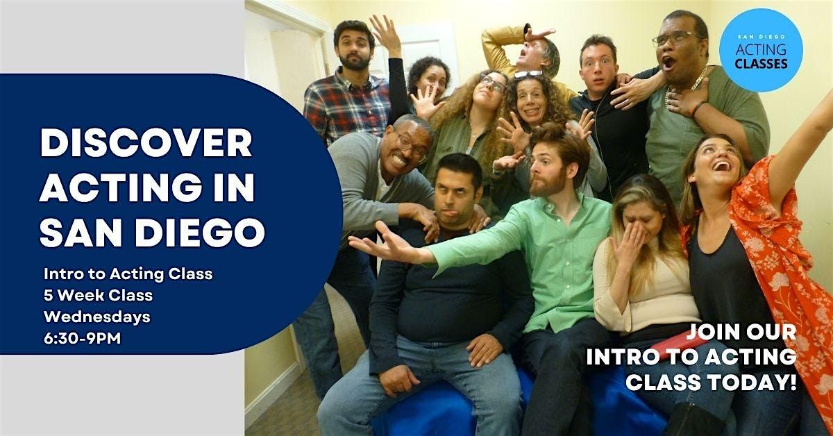 Intro to Acting Class - 5 Week Course in San Diego
