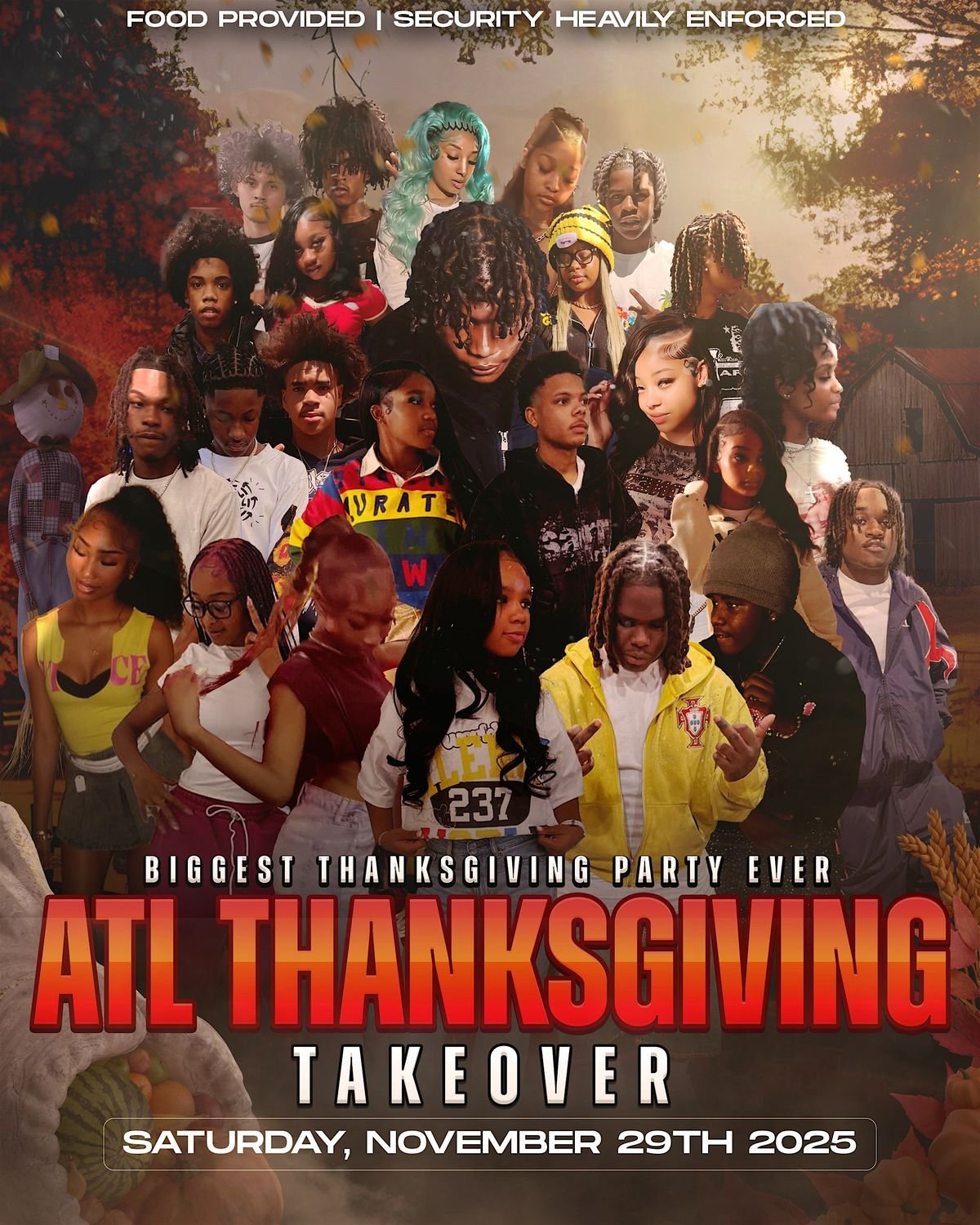 ATL THANKSGIVING TAKEOVER SATURDAY NOV 29TH (OFFICIAL LINK)