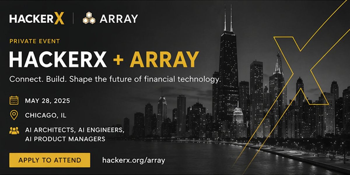 HackerX-Array (Private Event) Ticket