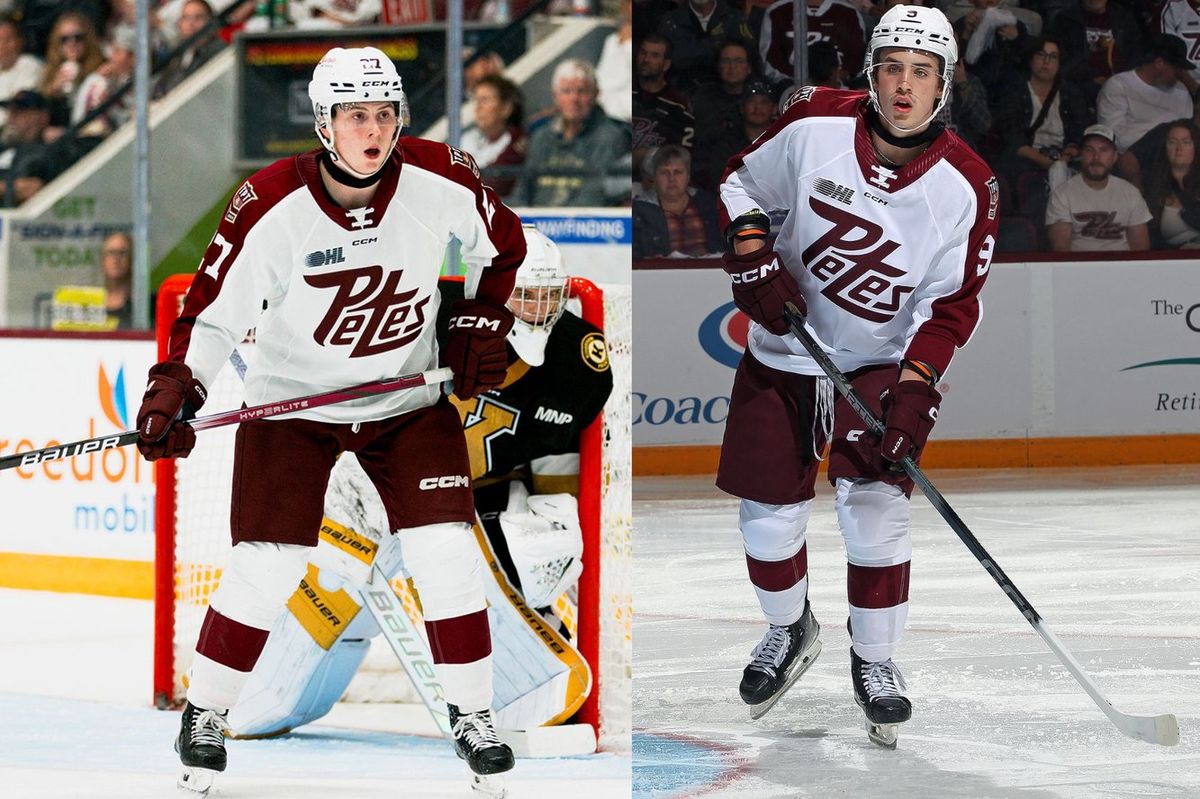 Peterborough Petes at North Bay Battalion at North Bay Memorial Gardens