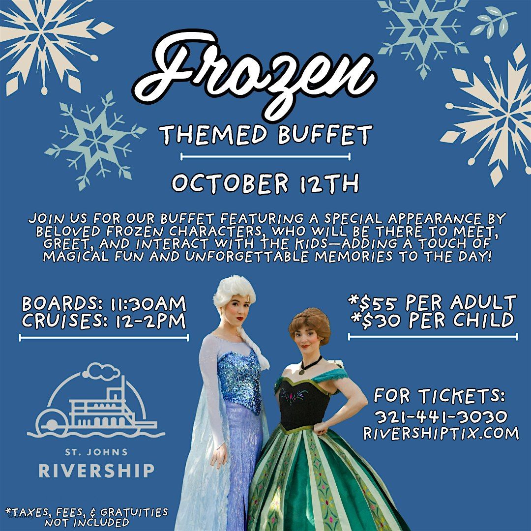 Frozen Themed Character Buffet Cruise