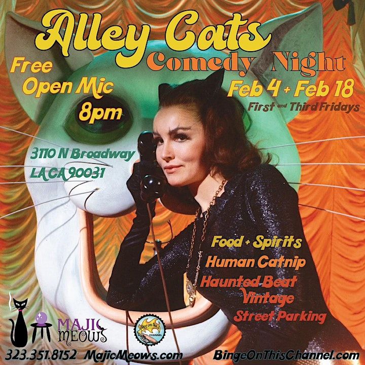 Alley Cats Comedy Nights HM157, Los Angeles, CA January 20, 2023