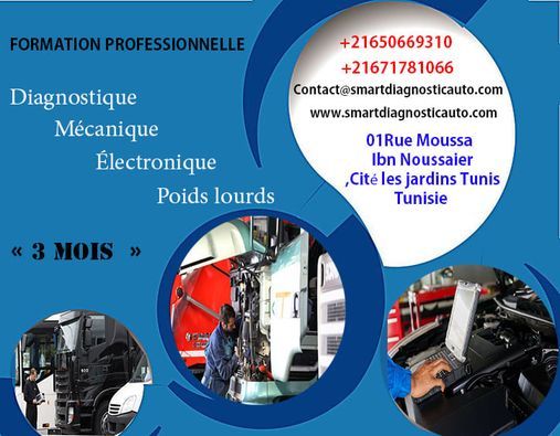 FORMATION PROFESSIONNELLE Diagnostique m\u00e9canique \u00c9lectronique poids lourds
