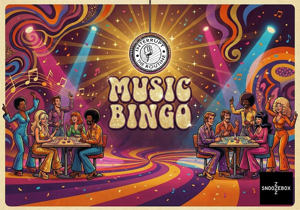 Music Bingo - ITR X SNOOZEBOX