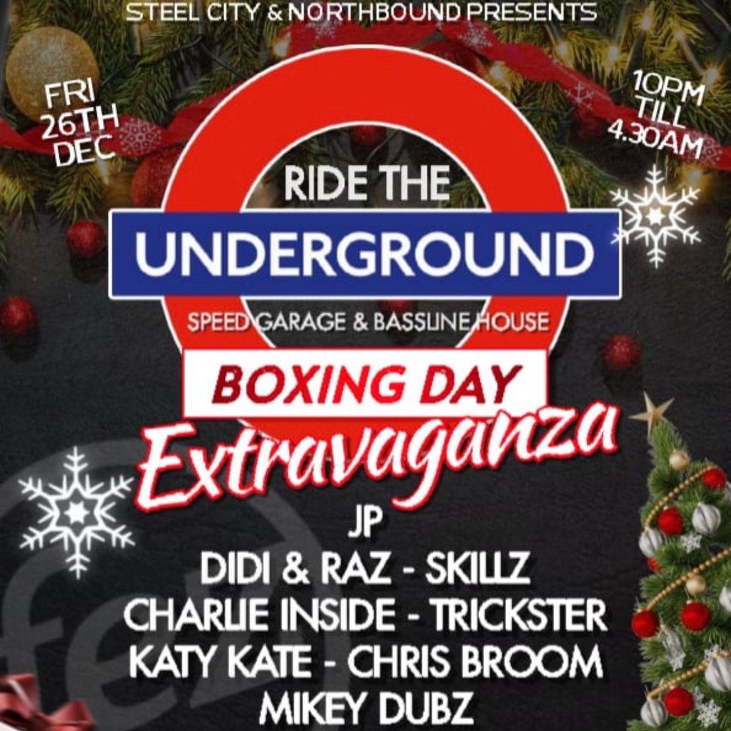 Ride The Underground: Boxing Day extravaganza!!