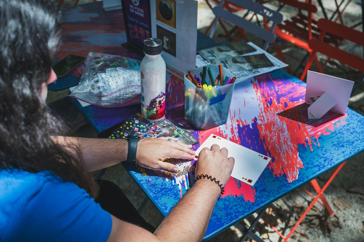 Art Cart Workshop: Linocut Printmaking