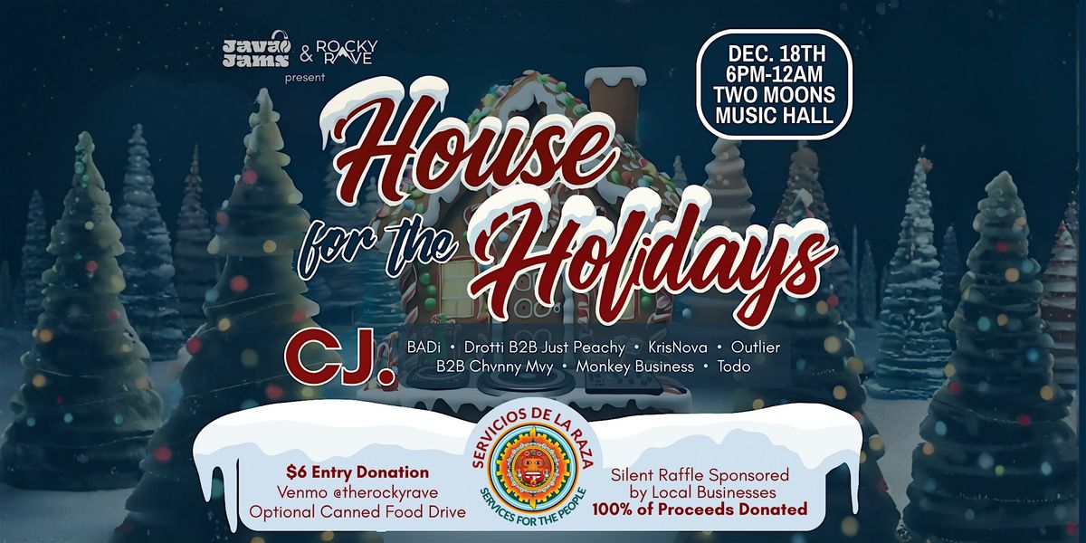 House for The Holidays Charity Event Two Moons