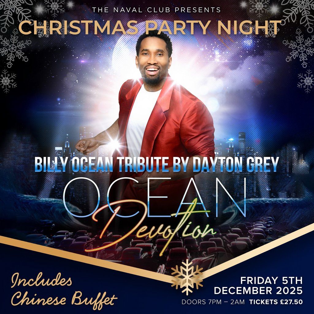Christmas Party Night - Incredible Billy Ocean Tribute Act