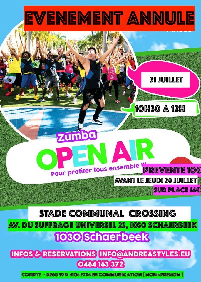 ZUMBA OPEN AIR SCHAERBEEK 2022 Crossing Schaerbeek, Brussels, BU