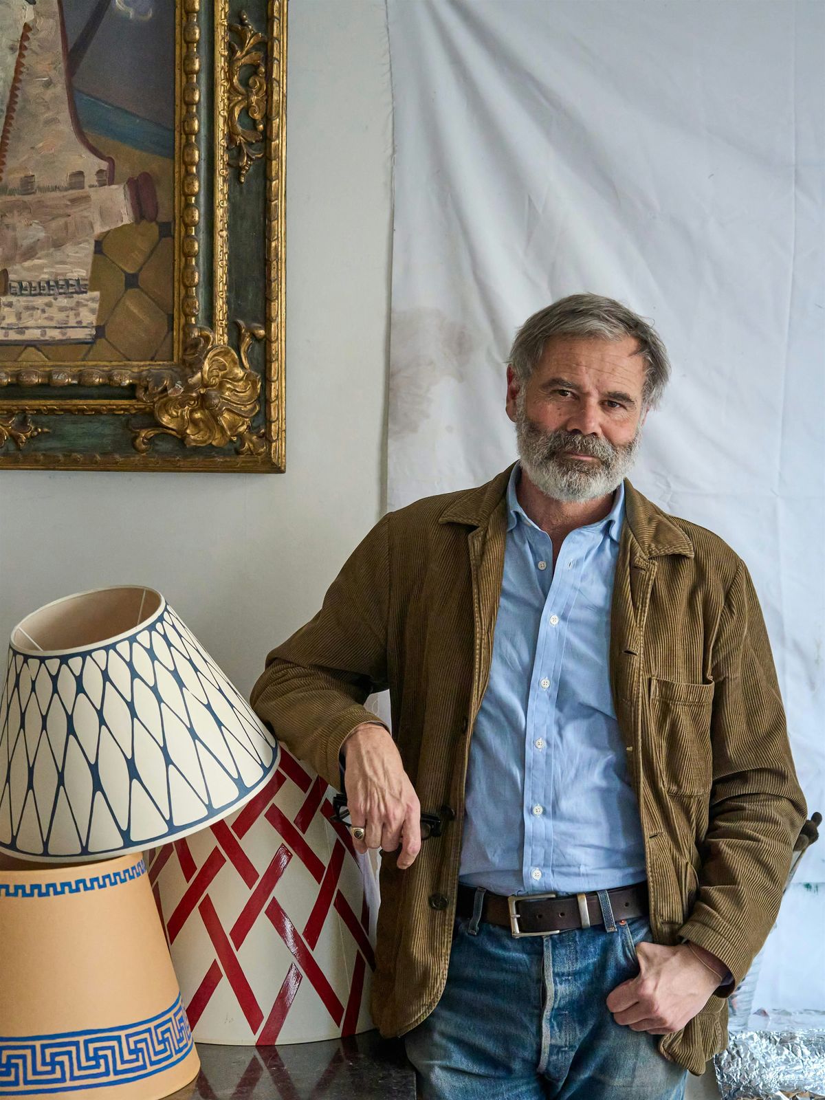 Hand-Painted Lampshade Workshop with Alvaro Picardo
