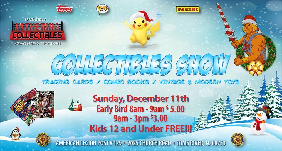 Toms river toy and comic book show 2025 Church Rd, Toms River, NJ