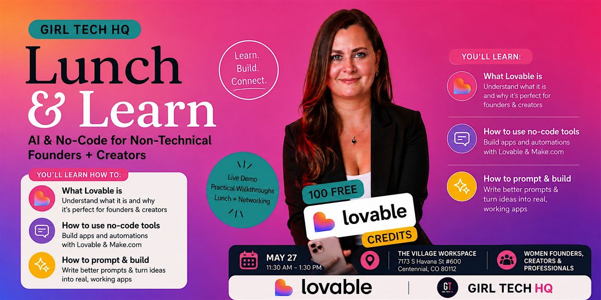 Girl Tech HQ Lunch & Learn