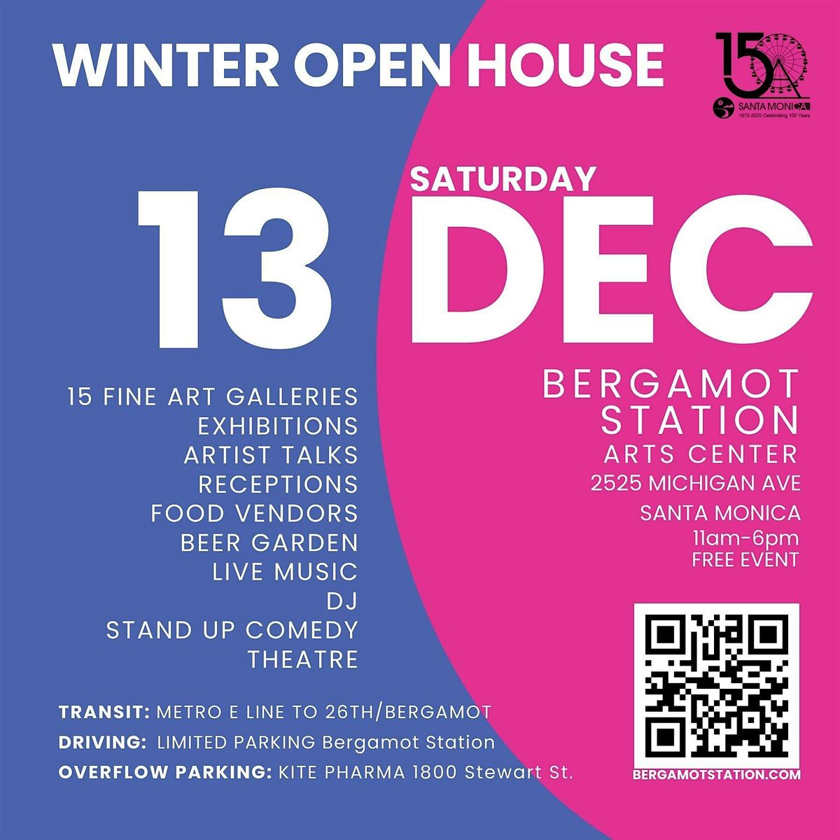 Bergamot Station Winter Open House
