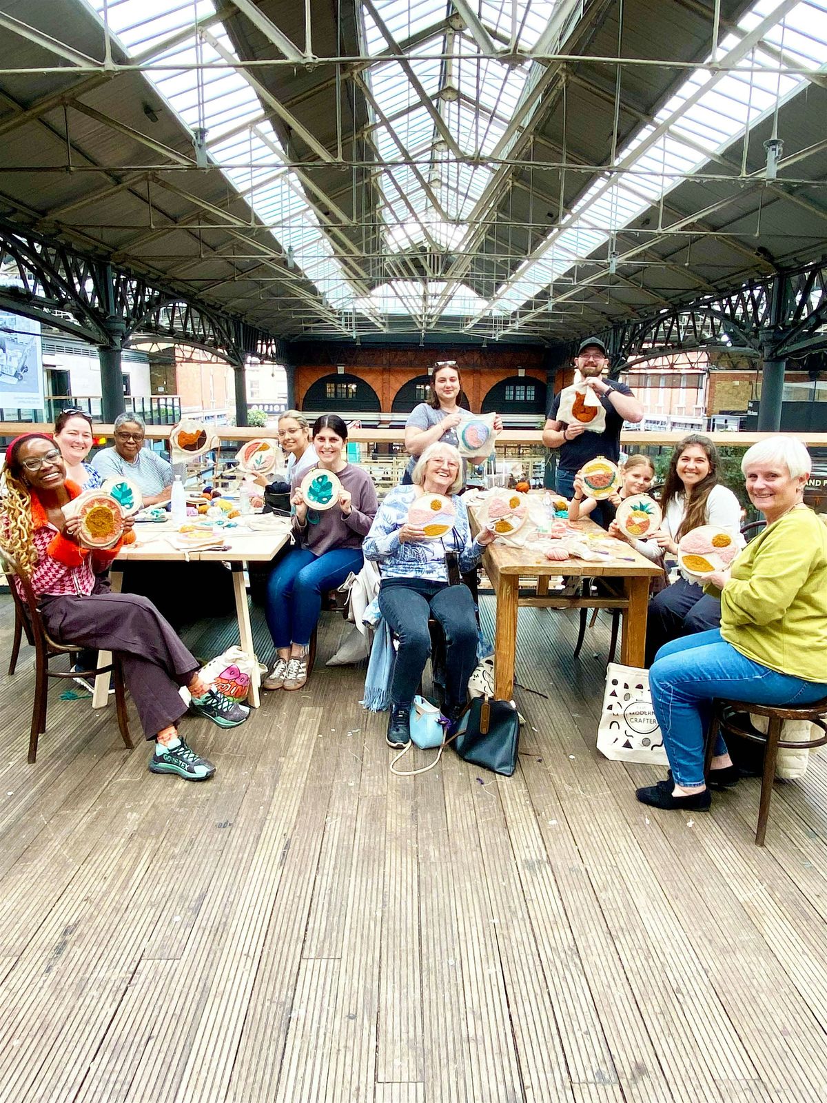 Beginner Punch Needle Workshop, Spitalfields Market
