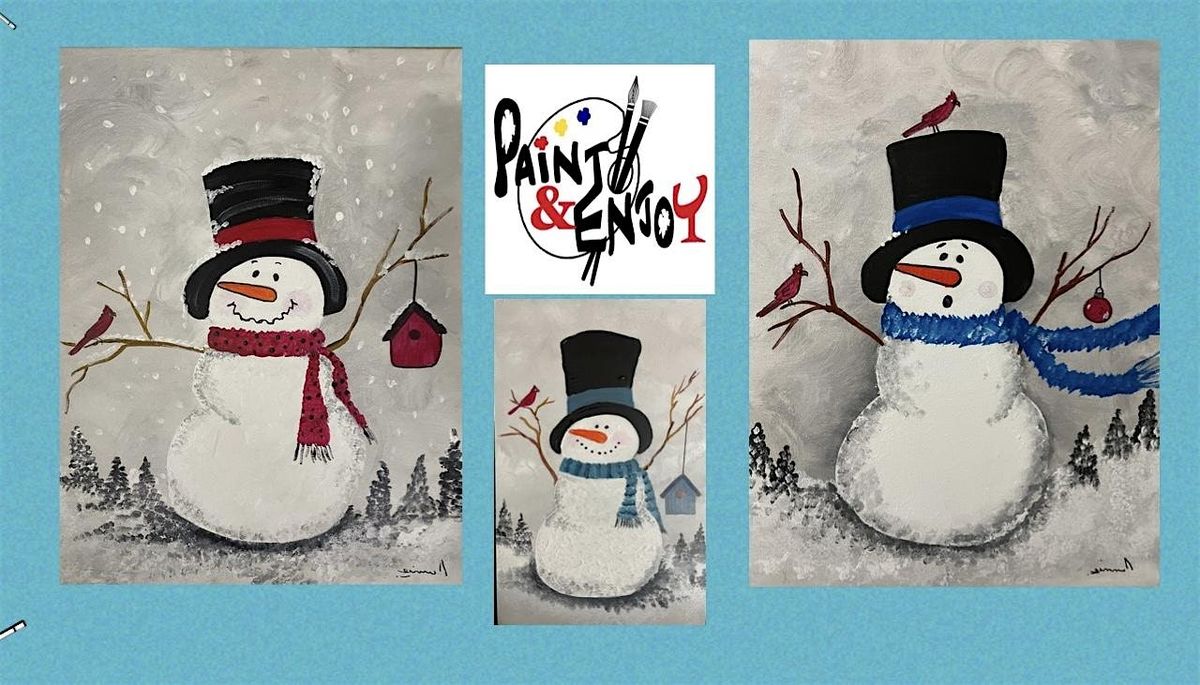 Paint and Enjoy\u201dSnowman\u201d for Northeastern little League