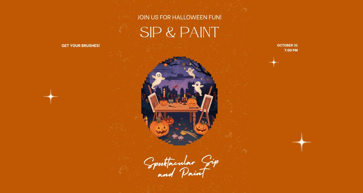 256 Halloween Sip and Paint