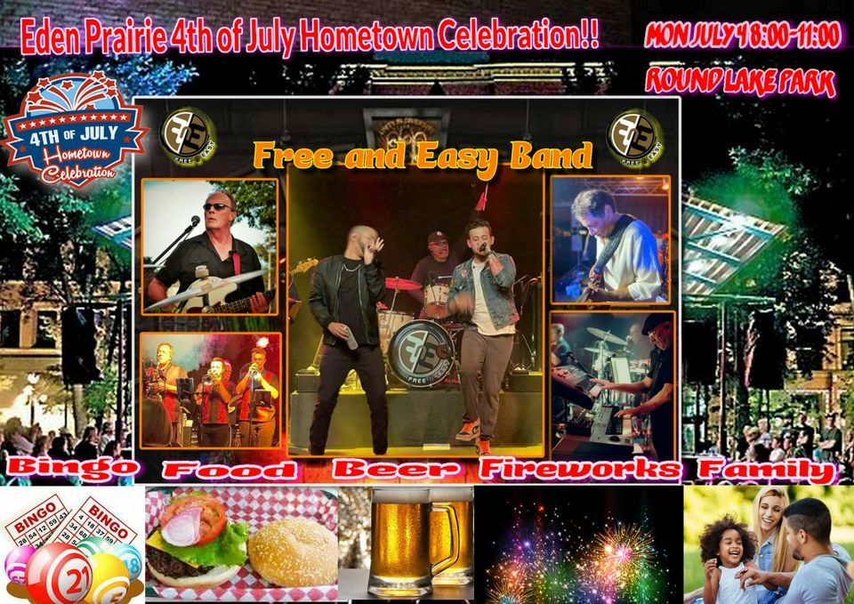 Eden Prairie Hometown 4th of July Celebration with Free and Easy