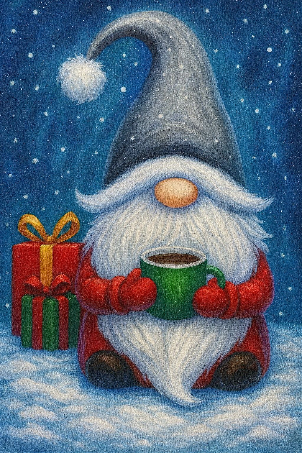 Holiday Gnome Sip & Paint