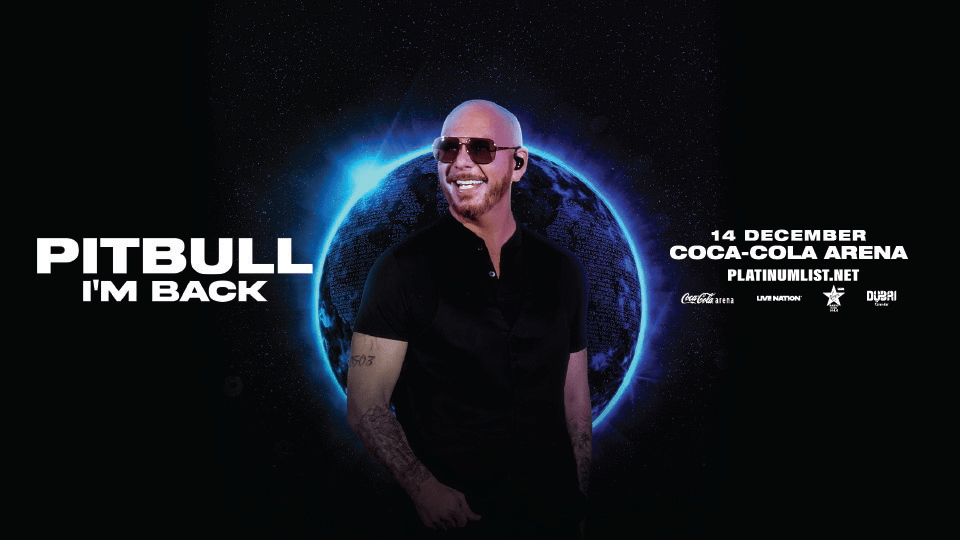 Pitbull Live at Coca-Cola Arena in Dubai