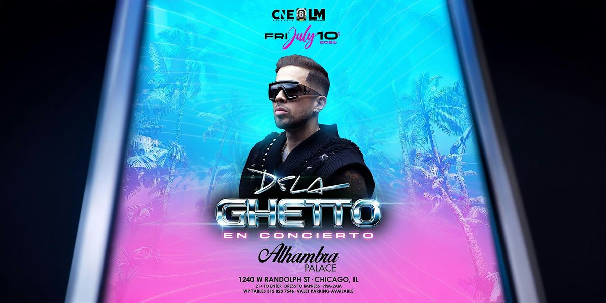 De La Ghetto "De La GZ" (Latin Grammy Nominee) Live in Concert!