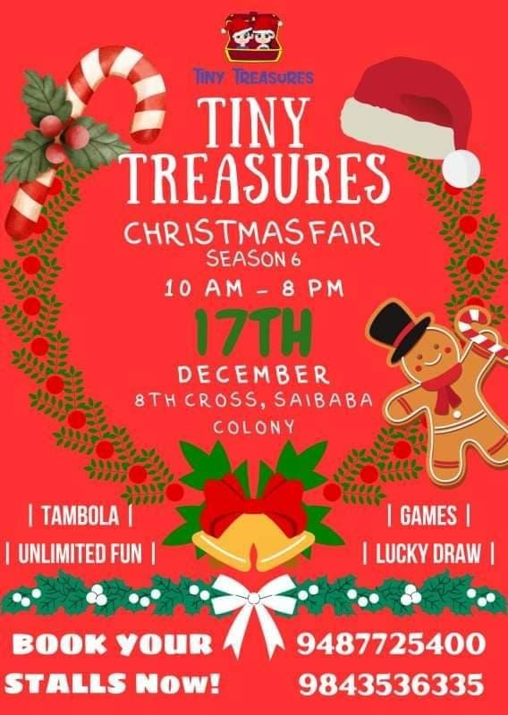 Tiny Treasures Christmas Carnival Tiny Treasures, Coimbatore, TN