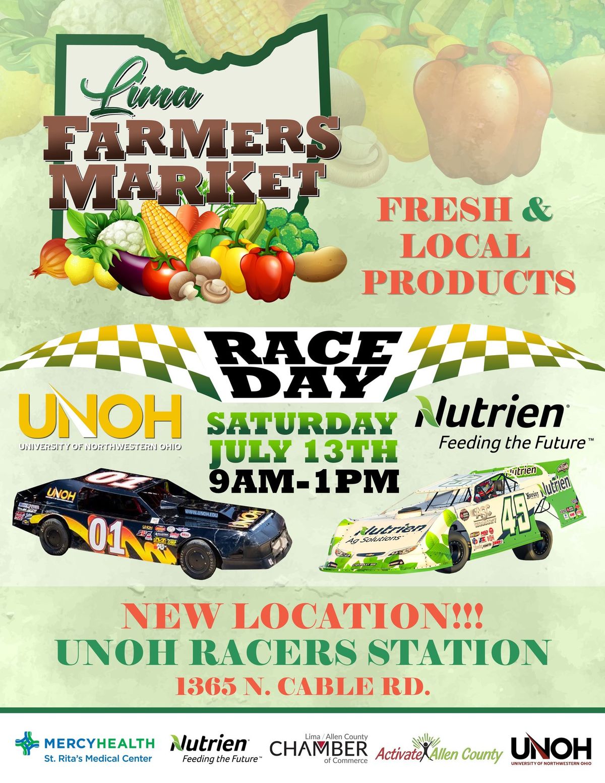 Race Day at the Market UNOH Student Activities, Lima, OH July 13, 2024