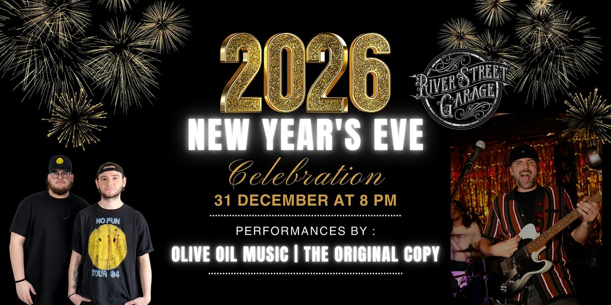 NYE 2026 at River Street Garage