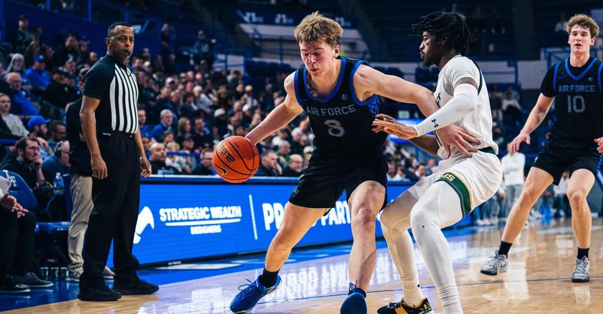 Parking Utah State Aggies at Air Force Falcons Mens Basketball