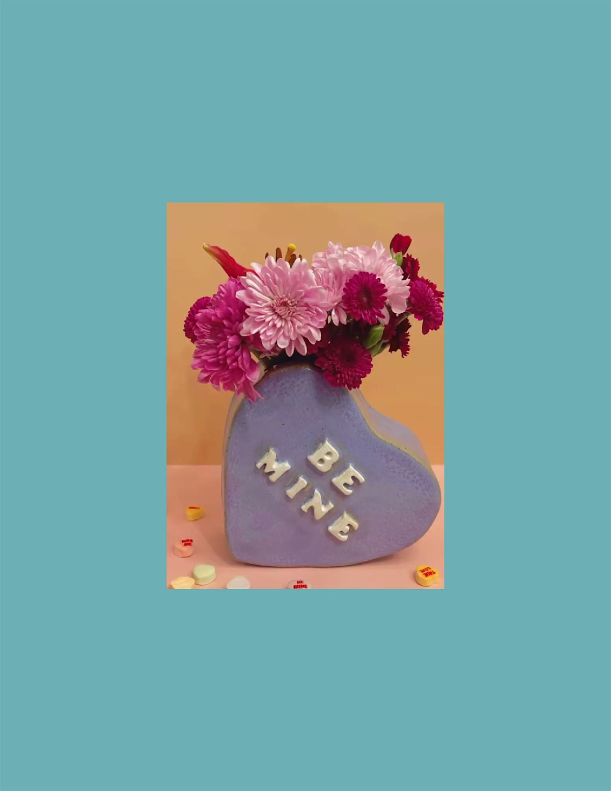 Galentine\u2019s Clay Date: Craft A Sweetheart Vase