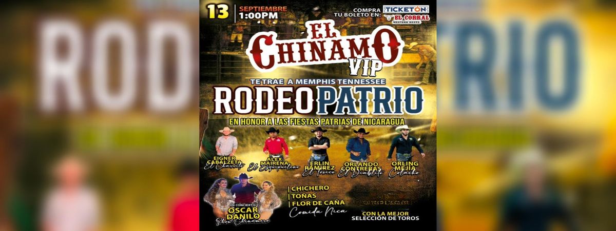 RODEO TAURINO EN HONOR A LAS FIESTAS PATRIAS DE NICARAGUA