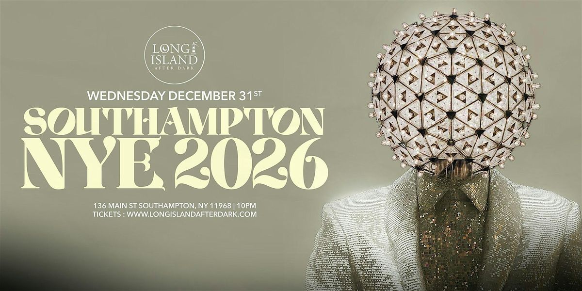NEW YEARS EVE 2026 @ BLU MAR SOUTHAMPTON