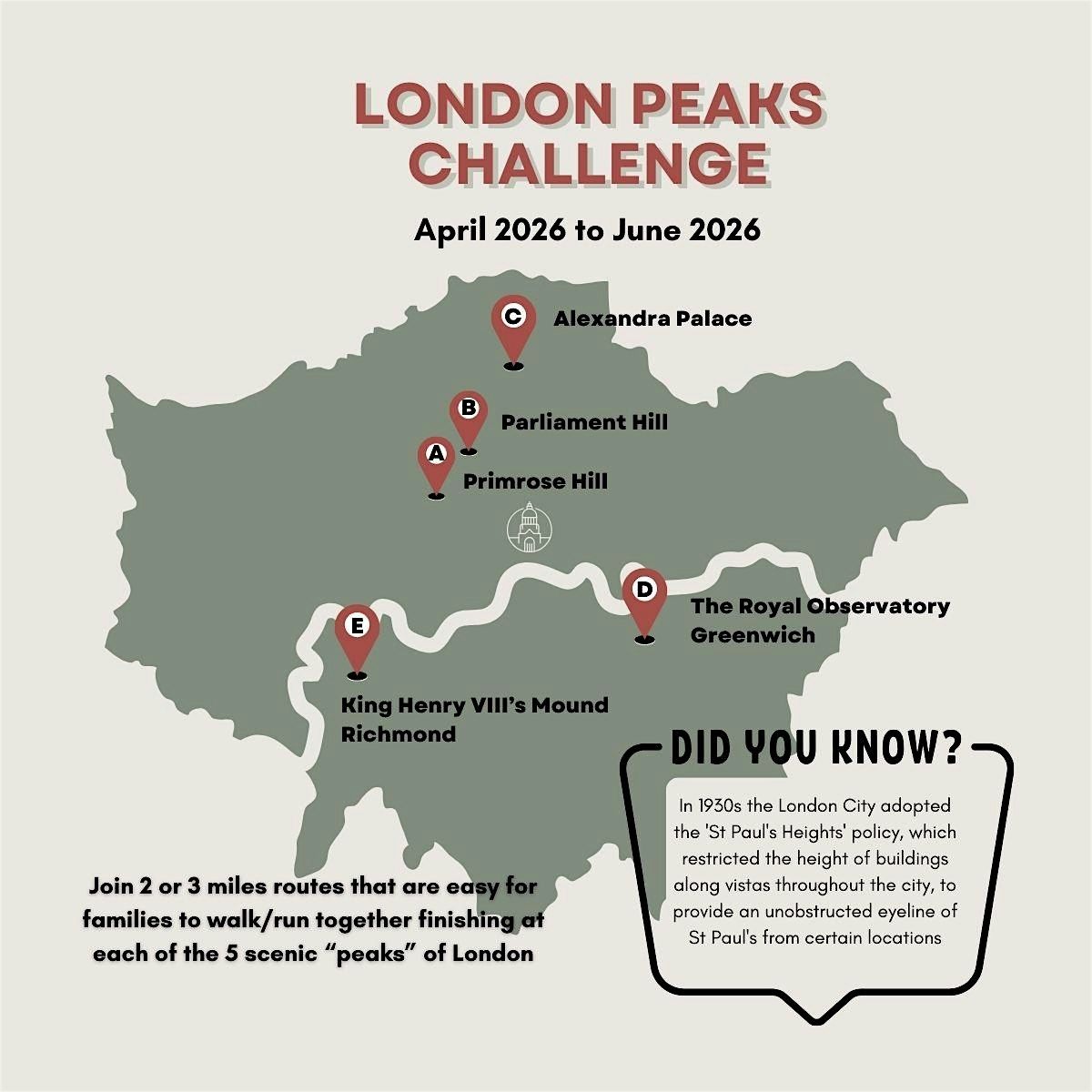 London Peaks Challenge - Primrose Hill