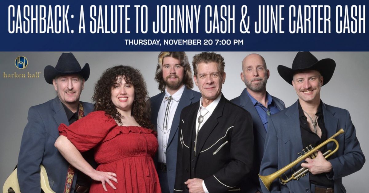 Cashback - A Salute To Johnny And June Carter Cash at Montgomery Performing Arts Centre