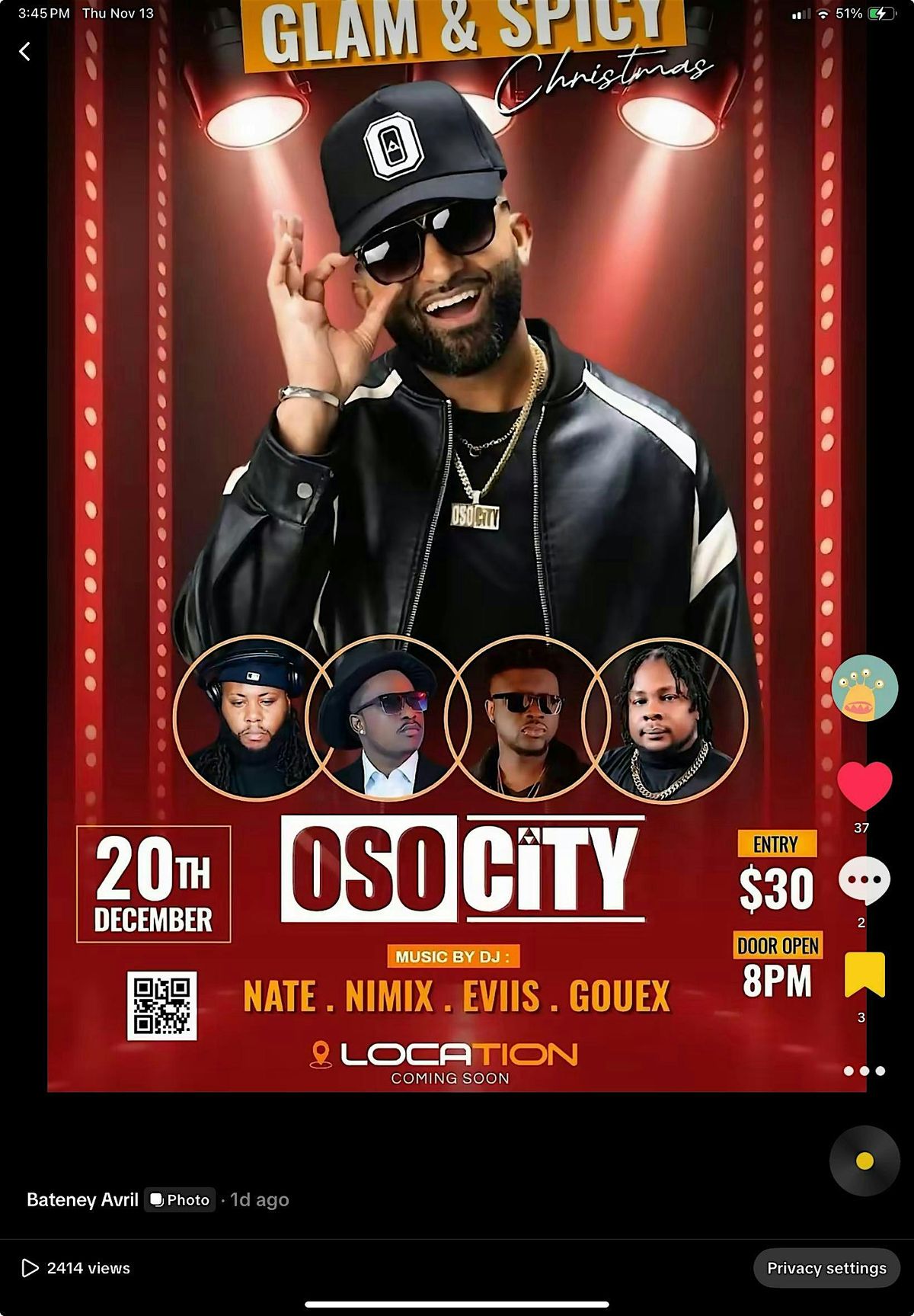 Glam & Spicy Chrismas Bash