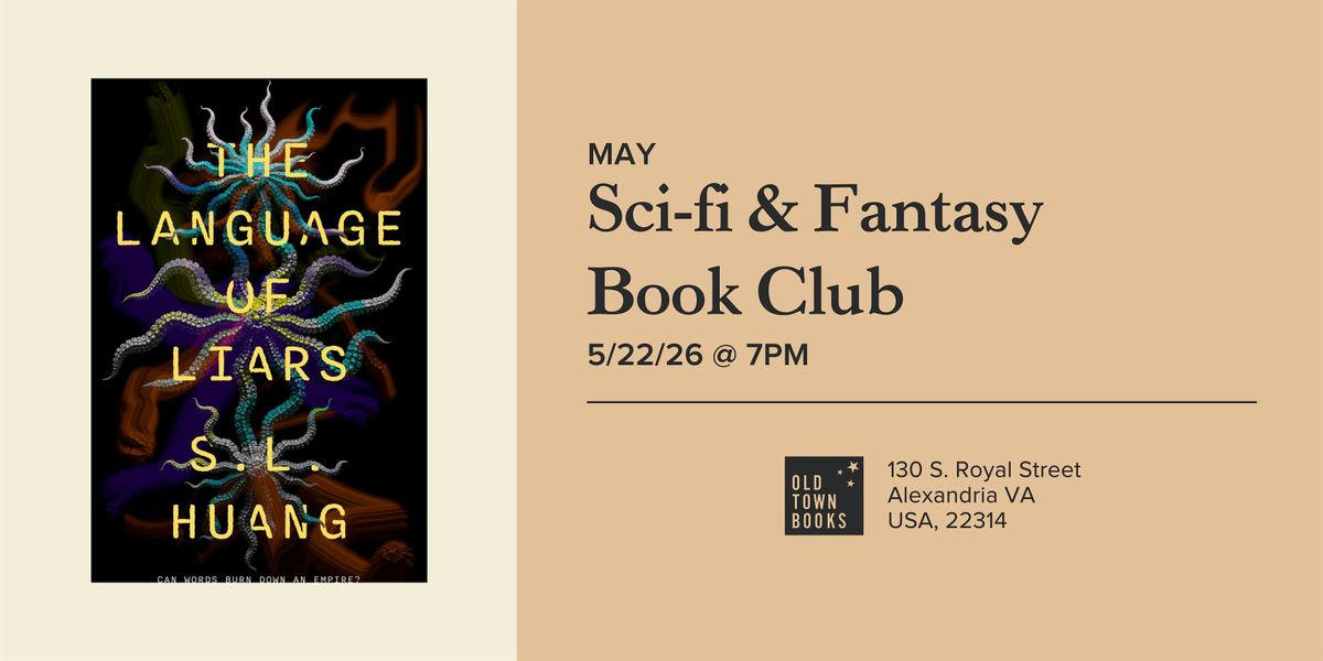 May Sci-Fi & Fantasy Book Club: Language of Liars